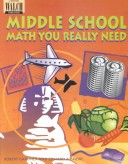Book cover for Middle School Math You Really Need