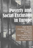 Book cover for Poverty and Social Exclusion in Europe