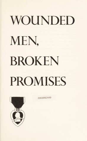 Book cover for Wounded Men, Broken Promises