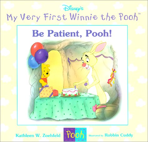 Book cover for Be Patient, Pooh!