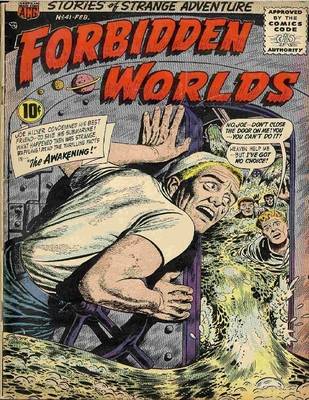 Book cover for Forbidden Worlds Number 41 Horror Comic Book