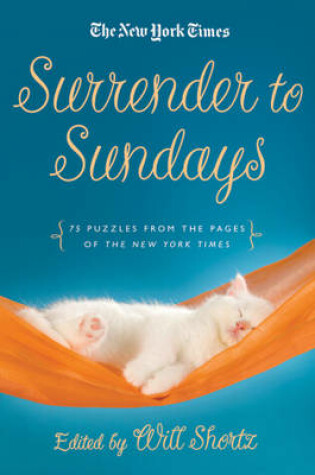 Cover of New York Times Surrender to Sunday Crosswords