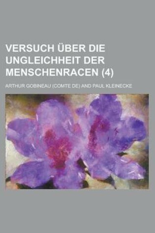 Cover of Versuch Uber Die Ungleichheit Der Menschenracen (4)