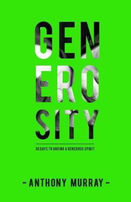 Book cover for Generosity