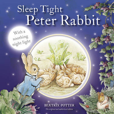 Book cover for Sleep Tight, Peter Rabbit