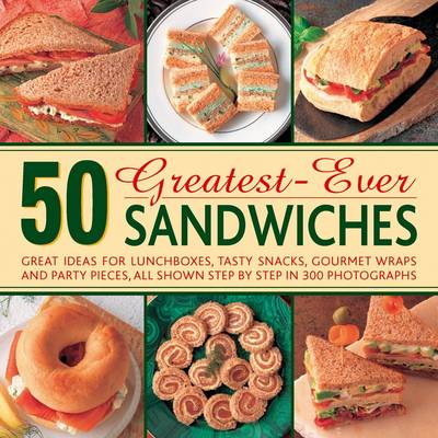 Book cover for 50 Greatest-ever Sandwiches