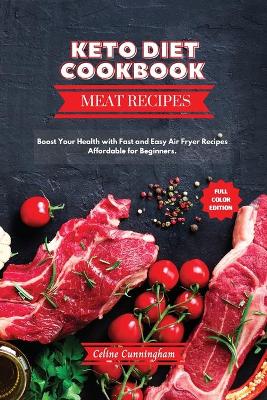 Book cover for Keto Diet Cookbook - Meat Recipes