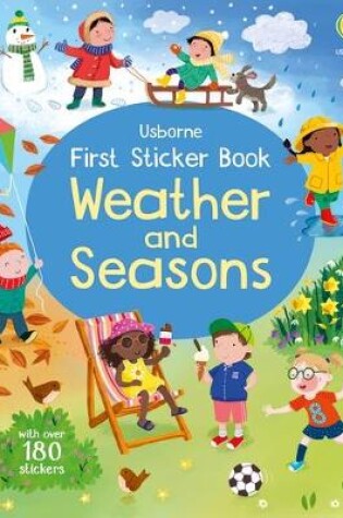 Cover of First Sticker Book Weather and Seasons