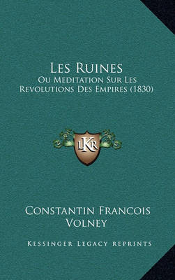 Book cover for Les Ruines