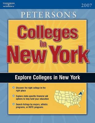 Book cover for Peterson's Colleges in New York