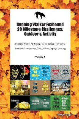 Cover of Running Walker Foxhound 20 Milestone Challenges