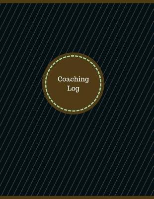 Book cover for Coaching Log (Logbook, Journal - 126 pages, 8.5 x 11 inches)