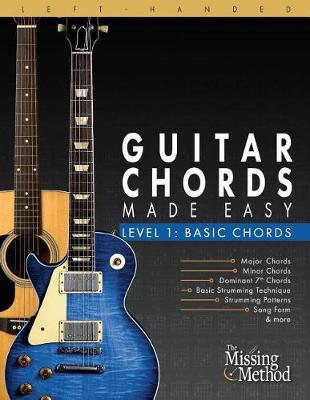Book cover for Left-Handed Guitar Chords Made Easy, Level 1