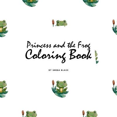 Book cover for Princess and the Frog Coloring Book for Children (8.5x8.5 Coloring Book / Activity Book)