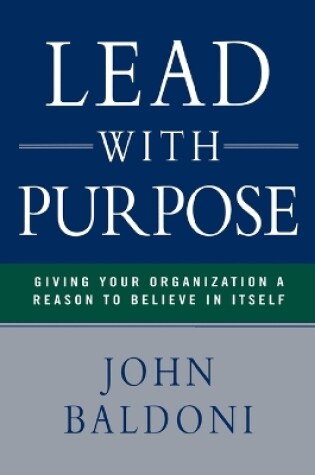 Cover of Lead with Purpose