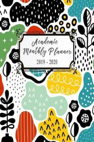 Cover of Academic monthly planner