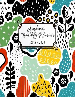 Cover of Academic monthly planner