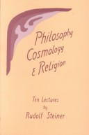 Book cover for Philosophy, Cosmology and Religion