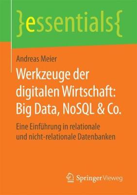 Book cover for Werkzeuge der digitalen Wirtschaft: Big Data, NoSQL & Co.