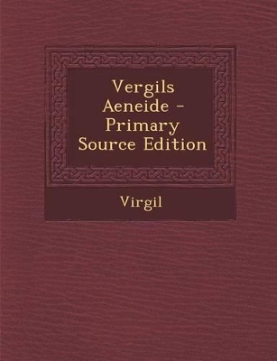 Book cover for Vergils Aeneide