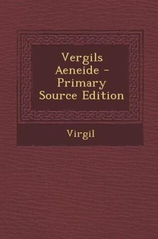 Cover of Vergils Aeneide