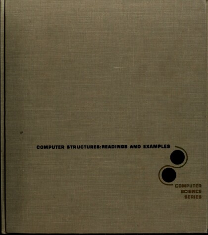 Book cover for Computer Structures