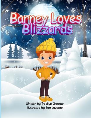 Book cover for Barney Loves Blizzards