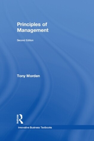 Cover of Principles of Management