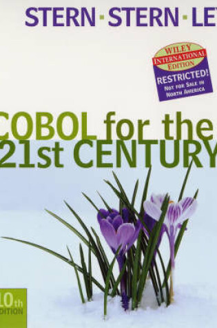 Cover of Structured COBOL Programming