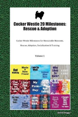 Book cover for Cocker Westie 20 Milestones