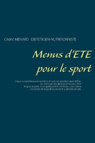 Cover of Menus d'été pour le sport