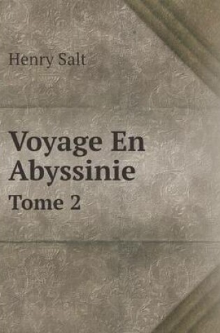 Cover of Voyage En Abyssinie Tome 2