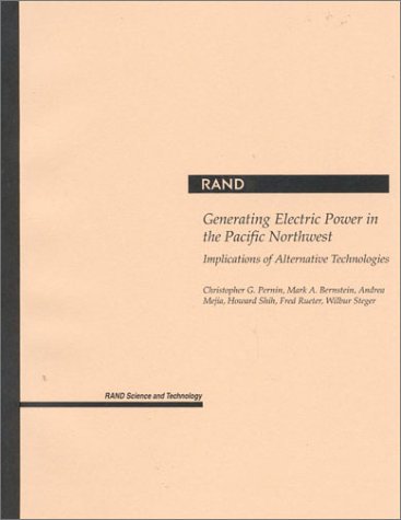 Book cover for Generating Electric Power in the Pacific Northwest