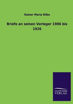 Book cover for Briefe an Seinen Verleger 1906 Bis 1926