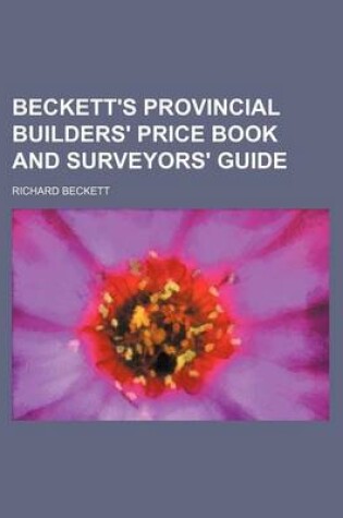 Cover of Beckett's Provincial Builders' Price Book and Surveyors' Guide