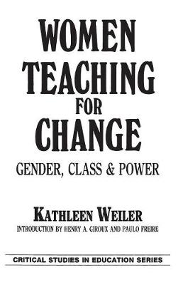 Book cover for Women Teaching for Change
