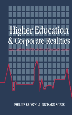 Book cover for Higher Education And Corporate Realities