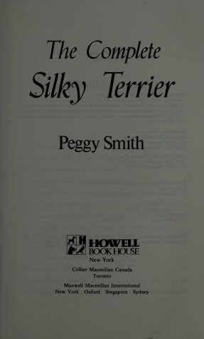 Book cover for The Silky Terrier