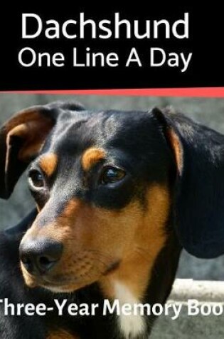 Cover of Dachshund - One Line a Day