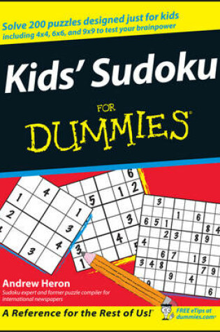 Cover of Kids' Sudoku for Dummies