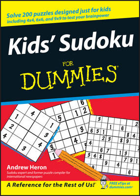 Book cover for Kids' Sudoku for Dummies