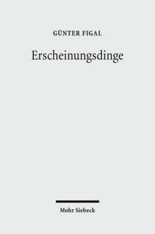 Cover of Erscheinungsdinge