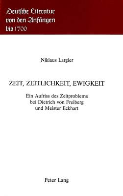 Book cover for Zeit, Zeitlichkeit, Ewigkeit