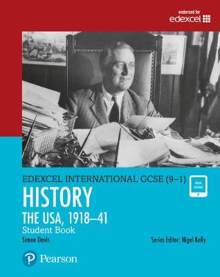 Cover of Pearson Edexcel International GCSE (9-1) History: The USA, 1918-41 Student Book