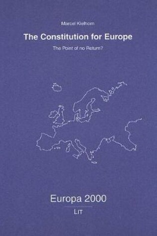 Cover of The Constitution for Europe