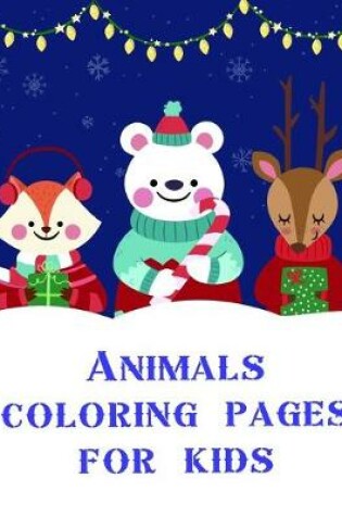 Cover of Animals coloring pages for kids