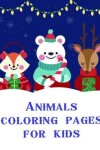 Book cover for Animals coloring pages for kids