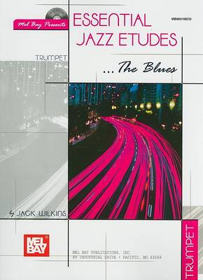 Book cover for Essential Jazz Etudes... the Blues for Trumpet