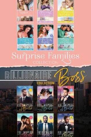 Cover of The Surprise Families And Billionaire Bosses Collection