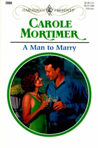 Cover of A Man to Marry